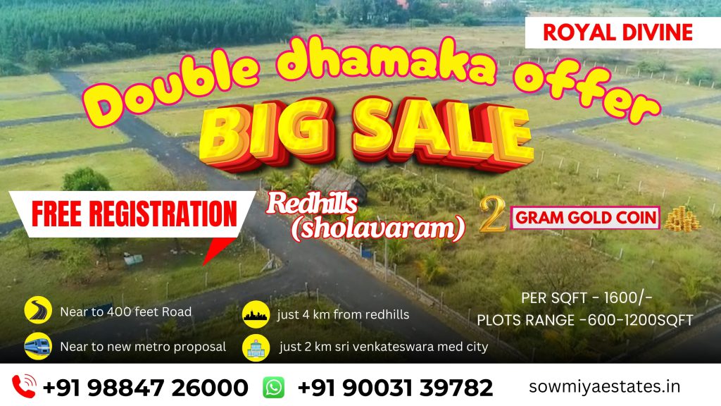 land sale in redhills